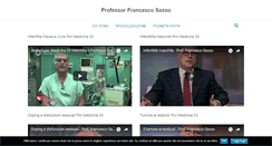 Desktop Screenshot of francescosasso.com